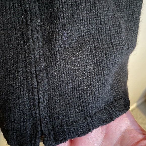 Anthropologie Sleeping on Snow lambs Wool Zip Cardigan - Picture 10 of 10